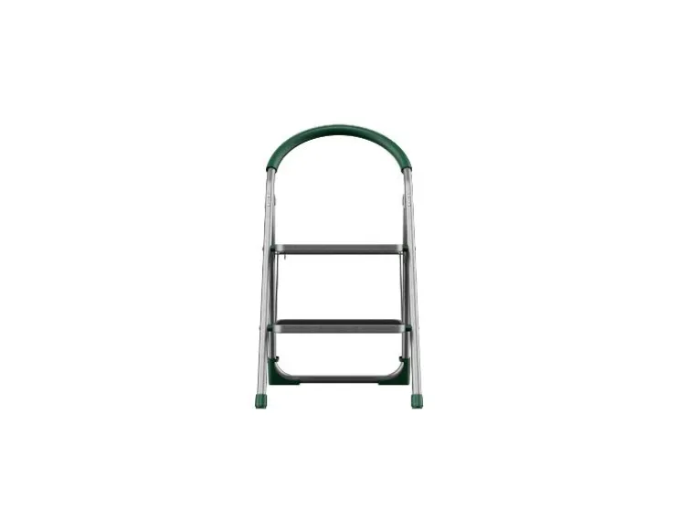 Taburete plegable, 2 peldaños.