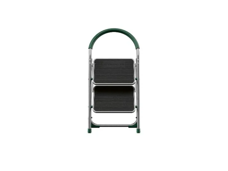 Taburete plegable, 2 peldaños.