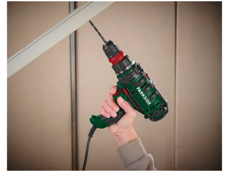 Taladro atornillador de red de 2 velocidades »PNS 300 B3«, empuñadura Softgrip