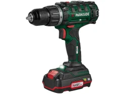 Taladro atornillador recargable de 20 V »PABS 20-Li G8«, con batería y cargador.