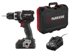 Taladro atornillador recargable de 20 V »PABSP 20 Li C4«, con batería y cargador.
