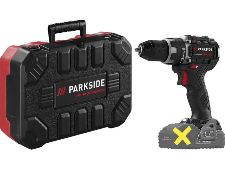Taladro atornillador recargable de 20 V »PABSP 20 Li C4«, sin batería – sin cargador.