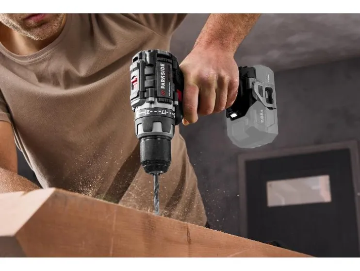 Taladro atornillador recargable de 20 V »PABSP 20 Li C4«, sin batería – sin cargador.