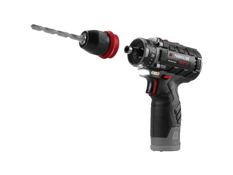 Taladro atornillador recargable de 12 V