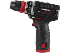 Taladro destornillador de batería de 12 V, juego de inicio con batería y cargador.