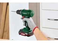 Taladro destornillador recargable de 20 V »PBSSA 20-Li A1« con batería y cargador.