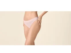 Tanga acanalado de mujer, 3 unidades.