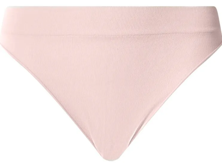 Tanga acanalado de mujer, 3 unidades.