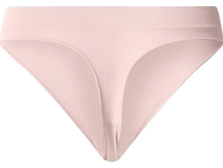 Tanga acanalado de mujer, 3 unidades.