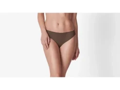 Tanga de encaje láser para mujer, 3 unidades.
