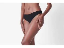 Tanga de encaje láser para mujer, 3 unidades.