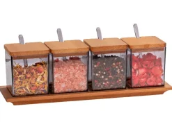 Tarro de especias con cuchara