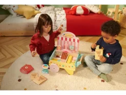 Tienda de dulces/Carrito de helados de madera