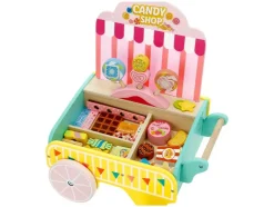Tienda de dulces/Carrito de helados de madera