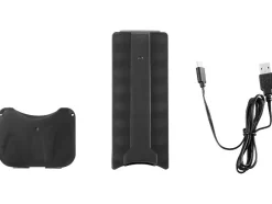 Tijeras cortacésped y arregloscubos 4 V 2 en 1 recargables «PGSA 4 D5», con mango suave giratorio de 180°.