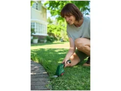 Tijeras cortacésped y arregloscubos 4 V 2 en 1 recargables «PGSA 4 D5», con mango suave giratorio de 180°.