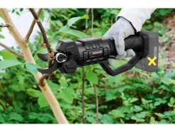 Tijeras de poda a batería de 20 V, sin batería ni cargador.