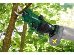 Tijeras de podar a batería de 20 V »PAAS 20-Li B1«, sin batería ni cargador.
