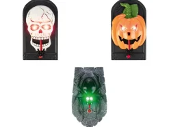 Timbre de Halloween espeluznante con sonido y LED