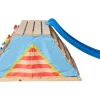 Tipi infantil con tobogán