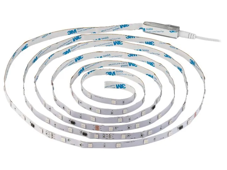 Tira LED con sensor de audio