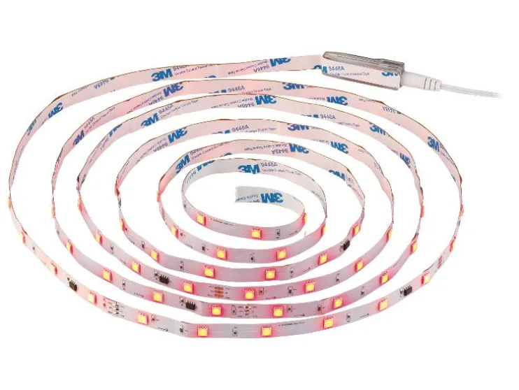 Tira LED con sensor de audio