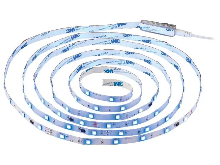 Tira LED con sensor de audio