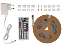 Tira LED, 5 m, con cambio de color.