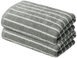 Toallas de felpa, 2 unidades, 50 x 100 cm.