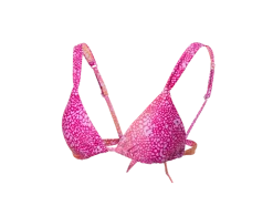 Top de bikini de mujer con copas extraíbles.