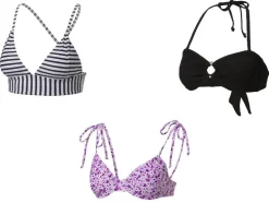 Top de bikini de mujer tipo banda / Parte de arriba de bikini / Parte de arriba de bikini con aros