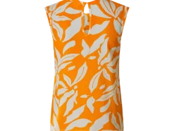 Top de mujer, con efecto arrugado moderno.