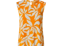 Top de mujer, con efecto arrugado moderno.