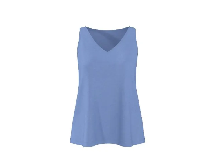 Top de mujer con lino
