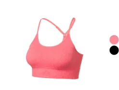 Top deportivo de canalé, nivel de soporte ligero.