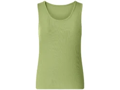 Tops de canalé para mujer, 2 unidades.