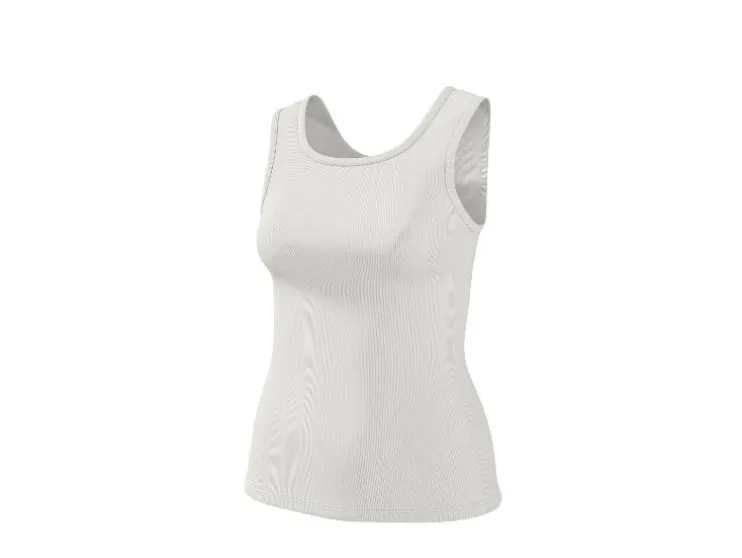 Tops de canalé para mujer, 2 unidades.