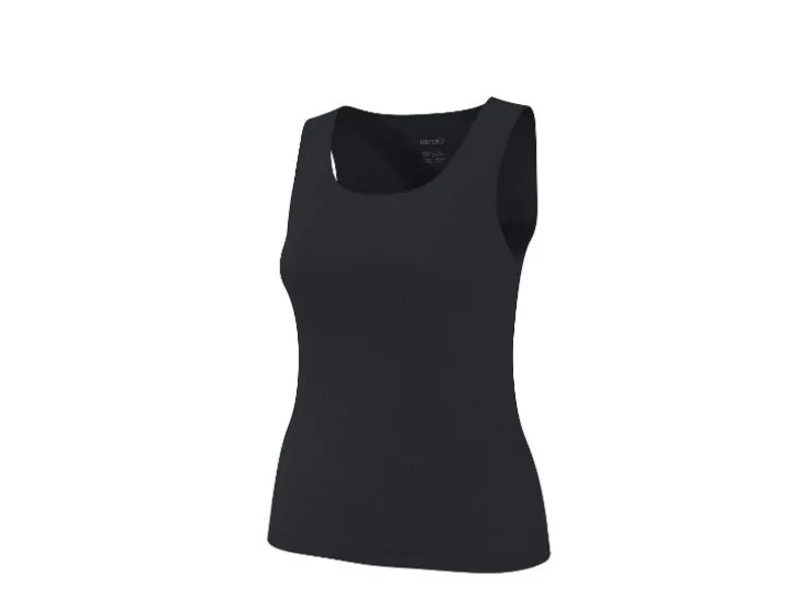 Tops de canalé para mujer, 2 unidades.