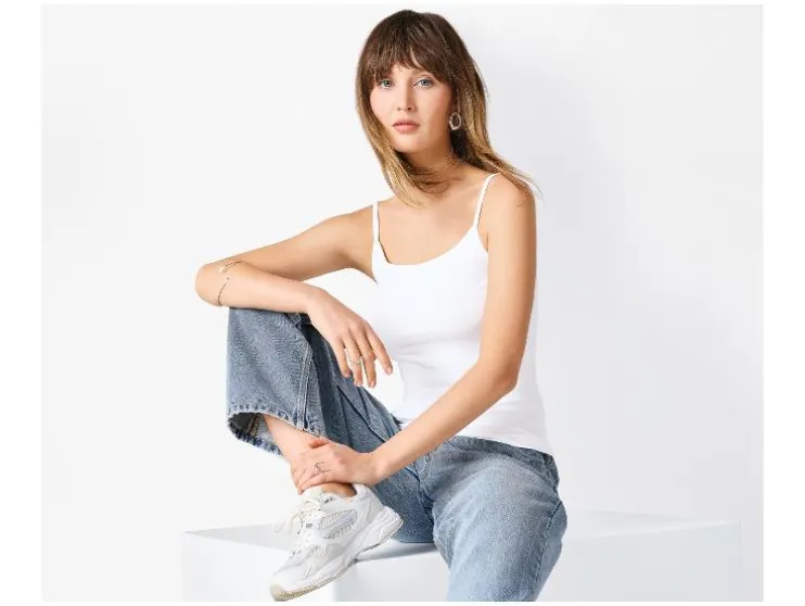 Tops de tirantes de mujer, 2 unidades.