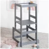 Torre de aprendizaje, principio Montessori, de madera.
