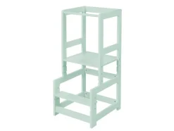 Torre de aprendizaje, principio Montessori, de madera.
