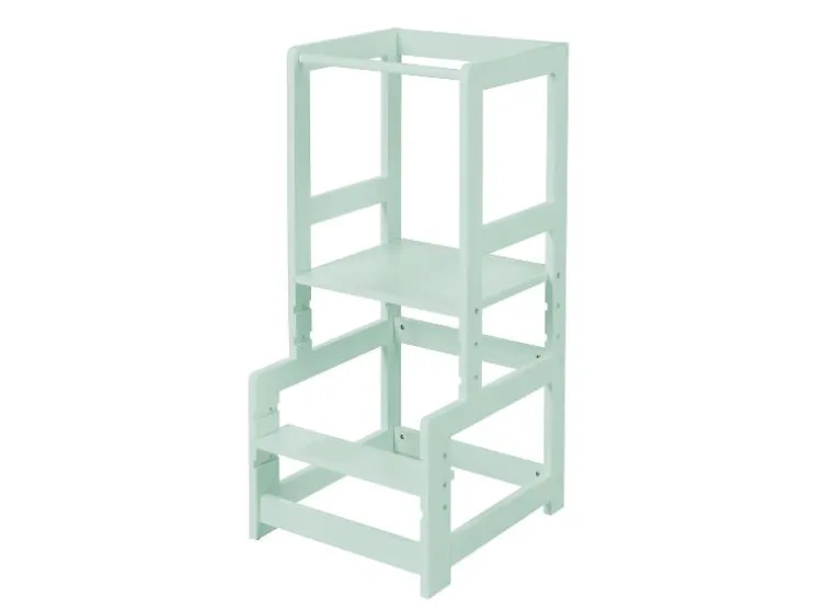 Torre de aprendizaje, principio Montessori, de madera.
