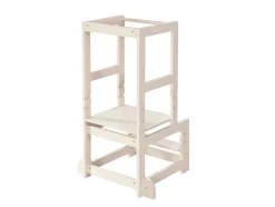 Torre de aprendizaje, principio Montessori, de madera.
