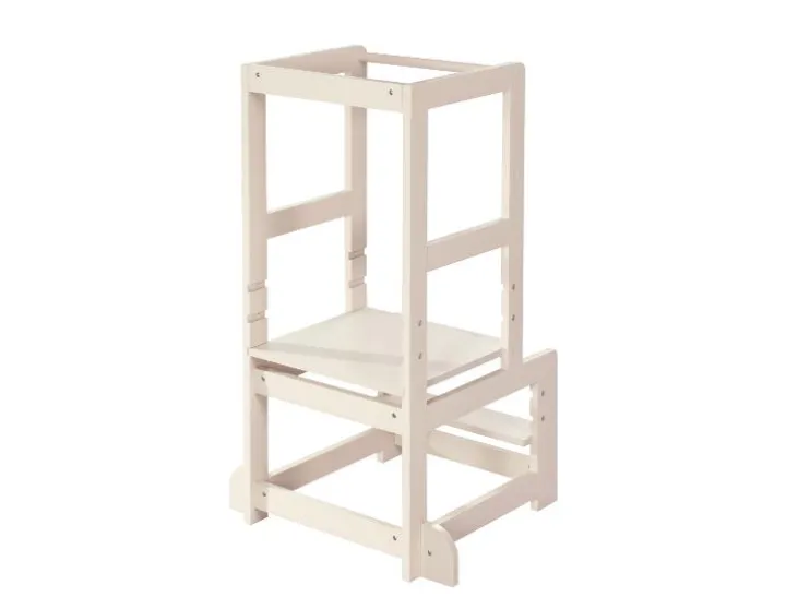 Torre de aprendizaje, principio Montessori, de madera.