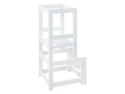 Torre de aprendizaje, principio Montessori, de madera.