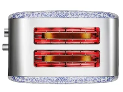 Tostador de doble ranura con frontal de acero inoxidable pulido »STEP 920 A1«