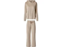 Traje de casa de terciopelo para mujer