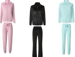 Traje de casa de terciopelo para mujer