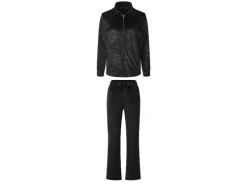 Traje de casa de terciopelo para mujer