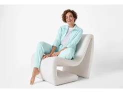 Traje de casa de terciopelo para mujer
